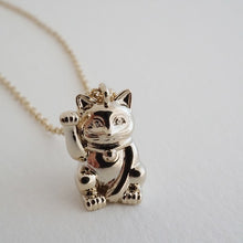  Lucky Cat Charm Necklace