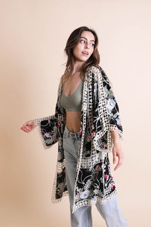  Heirloom Embroidered Kimono