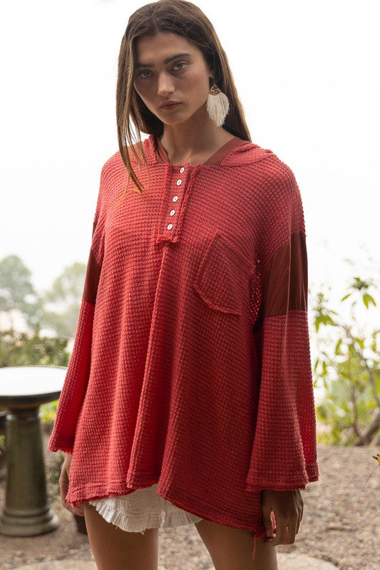 Bell Sleeve Oversized Sweater Top