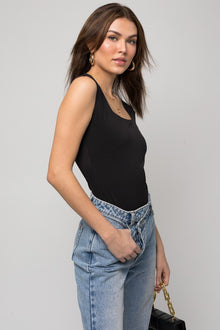  Cap Sleeve Square Neck Bodysuit