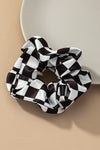 Checkered Scrunchies