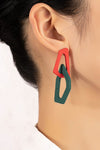 Chunky Link Drop Earrings