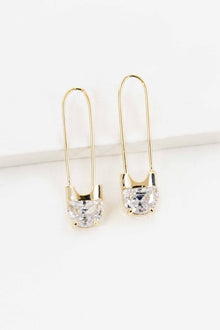  Sparkling Pin Hook Earrings