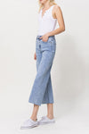 Super High Cropped Wide Leg Jean