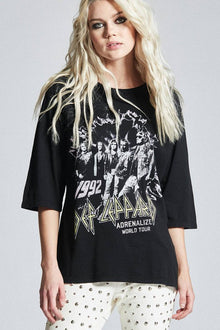  Def Leppard Adrenalize World Tour 3/4 Sleeve Tee