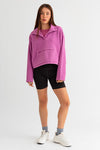 Boxy Fleece Pullover Sweater