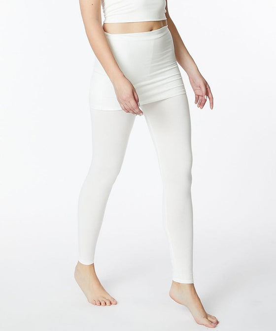 Bamboo One Piece Skirted Legging