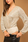 L/S Belle Sequin Bodysuit