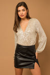 L/S Belle Sequin Bodysuit