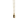 18k Gold Plated Retro Pendant Necklace