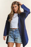 Denim Button Up Shacket