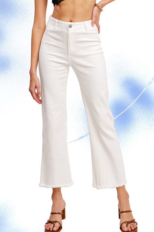 Soft Washed Stretchy High Rise Pants