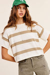 Striped Lightweight Sweater Top