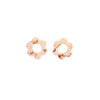 Flower Studs - Peach