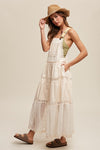 Romantic Overall Maxi Dress