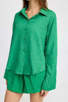  Esme Oversized Button Down Shirt