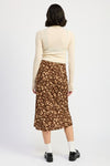 Dusty Floral Midi Skirt