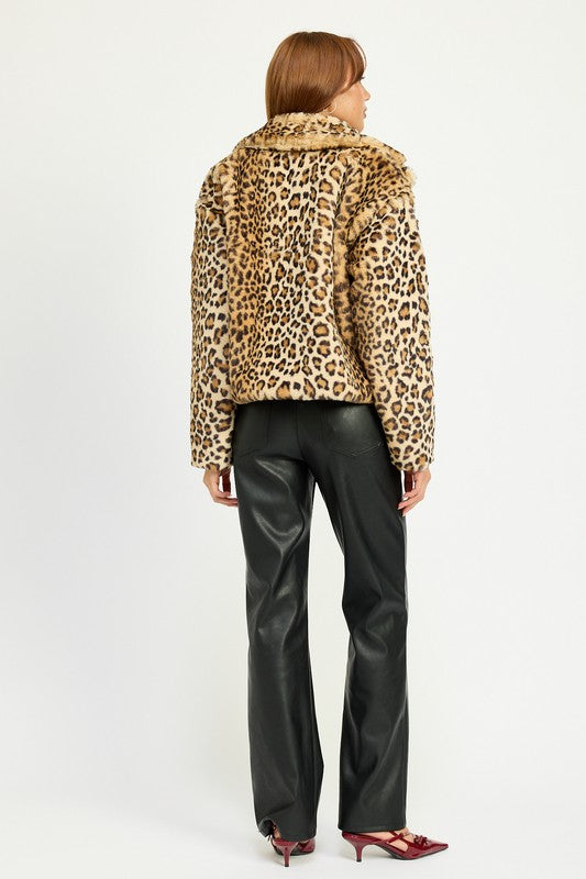 Cheetah Print Soft Jacket