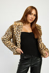 Cheetah Print Soft Jacket