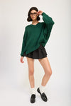 Gigi Oversized V Neck Sweater