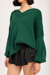 Gigi Oversized V Neck Sweater