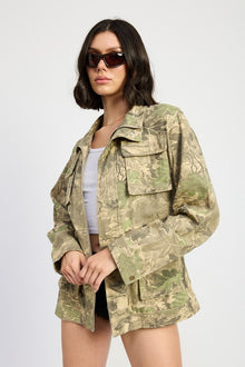  Camo Twill Jacket