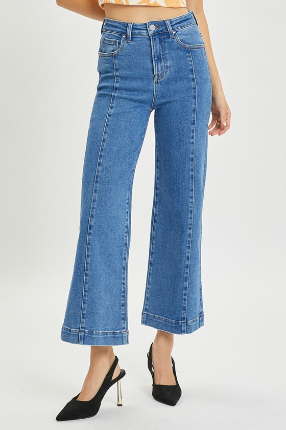 High Rise Wide Leg Jeans