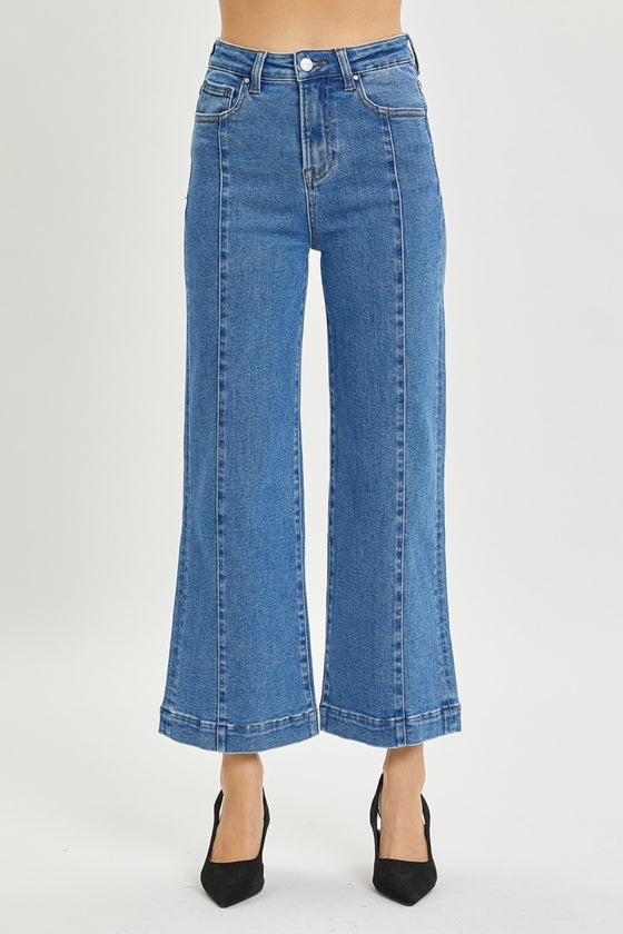 High Rise Wide Leg Jeans