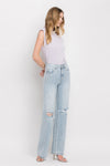 90'S Vintage Super High Rise Flare Jeans