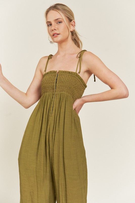 Lili Tie Jumpsuit