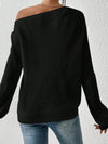 Single Shoulder L/S Sweater