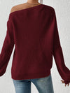 Single Shoulder L/S Sweater