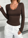 Basic Round Neck L/S Top