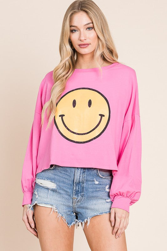 Smiley Lounge L/S Top