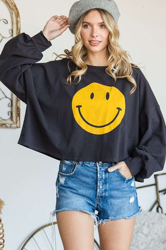 Smiley Lounge L/S Top