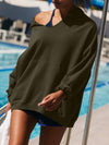 Lovey Off Shoulder L/S Hoodie