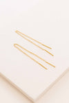 Mini Needle Drop Earrings