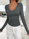 Basic Round Neck L/S Top