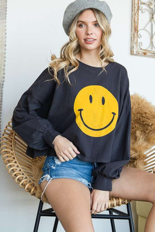 Smiley Lounge L/S Top