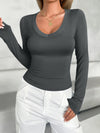 Basic Round Neck L/S Top