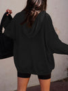 Lovey Off Shoulder L/S Hoodie