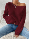 Single Shoulder L/S Sweater