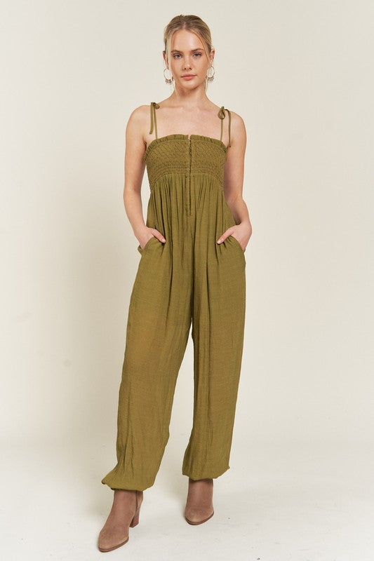 Lili Tie Jumpsuit