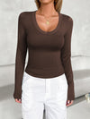 Basic Round Neck L/S Top