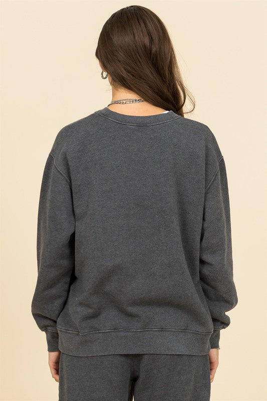 Simple Oversized Sweatshirt