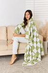 Checkered Decorative Throw Blanket