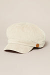 Corduroy Cap with Buttons