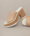 Maren - Layered Platform Heel Slides