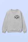 Stay Positive Mushroom Graphic Sweatshirt