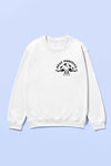 Stay Positive Mushroom Graphic Sweatshirt